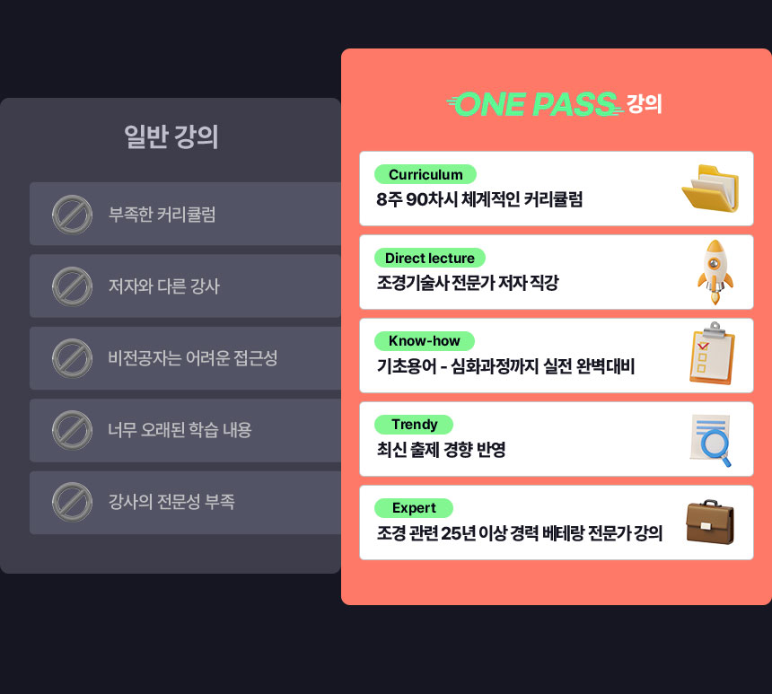 왜 원패스일까?