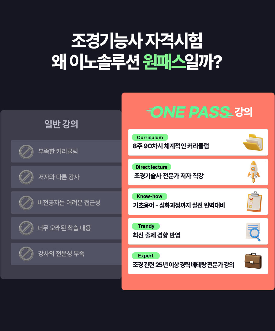 왜 원패스일까?