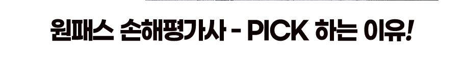 원패스 손해평가사 - PICK 하는 이유! 